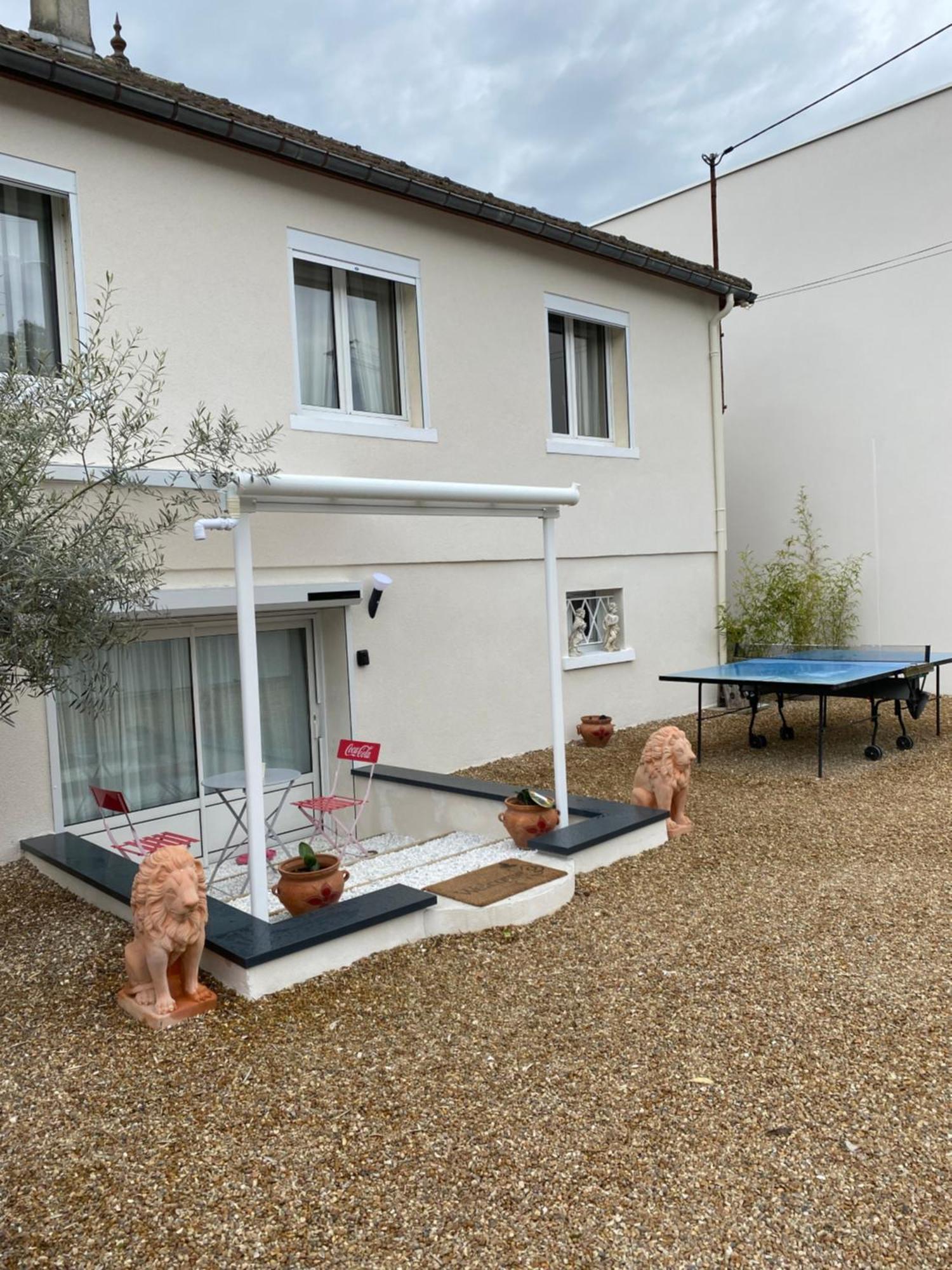 Appart Studio Rdc De Maison Avec Exterieur Proche Reims 틴쿠엑스 외부 사진